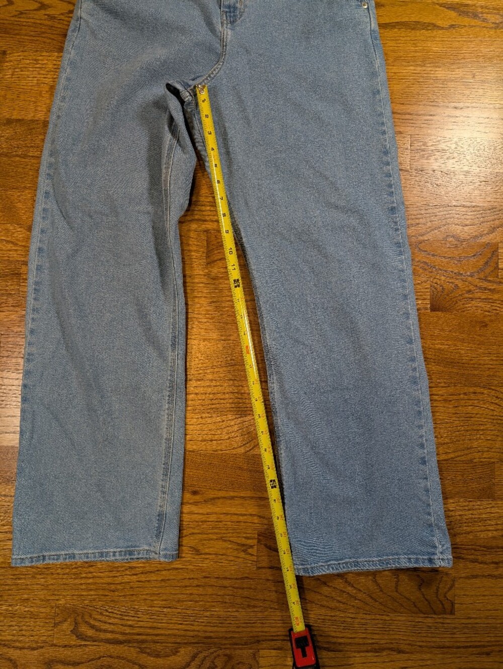 Levi Strauss Signature Heritage High Rise Loose Straight Jeans Size 14 W32 - Picture 3 of 9